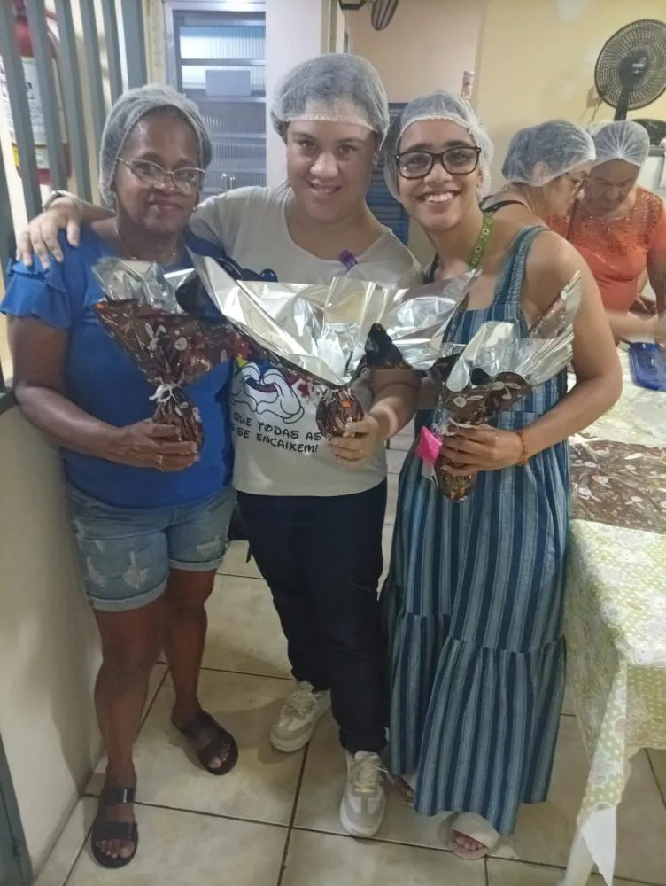 Programa Padrinhos do Bem promove Páscoa com capacitação e geração de renda para famílias em vulnerabilidade