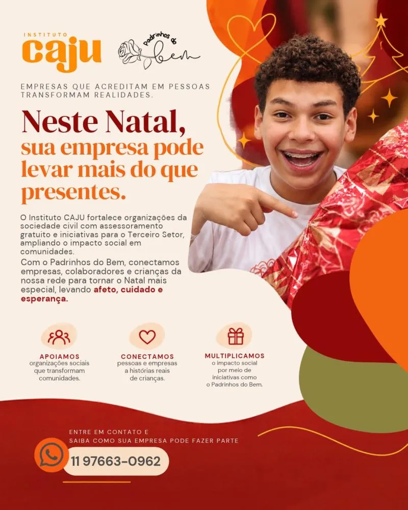 Foto divulgação: Instituto Caju